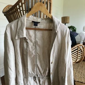 The Limited casual tan blazer